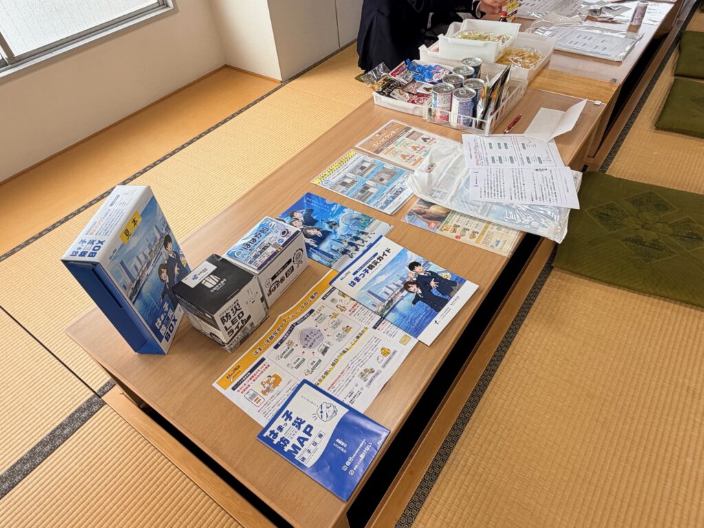 三親住設株式会社備蓄品試食会